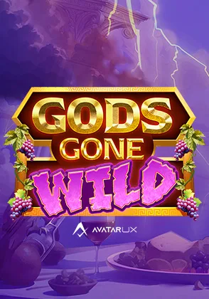 Gods Gone Wild — เกมสล็อตออนไลน์ค่ายลิขสิทธิ์แท้